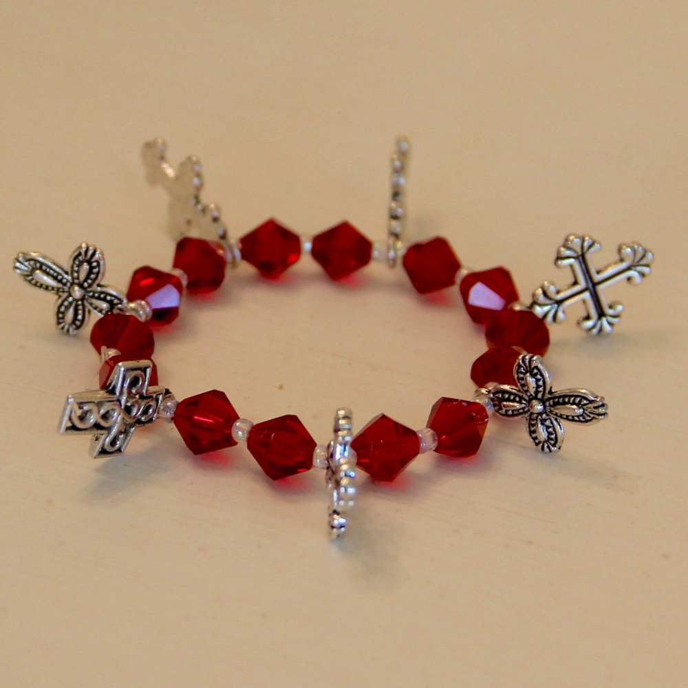 Cross Charm Bracelet